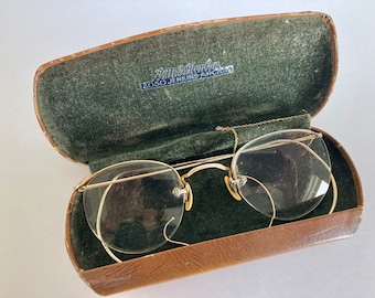 Vintage 1930's 12K Gold Filled Ladies Glasses
