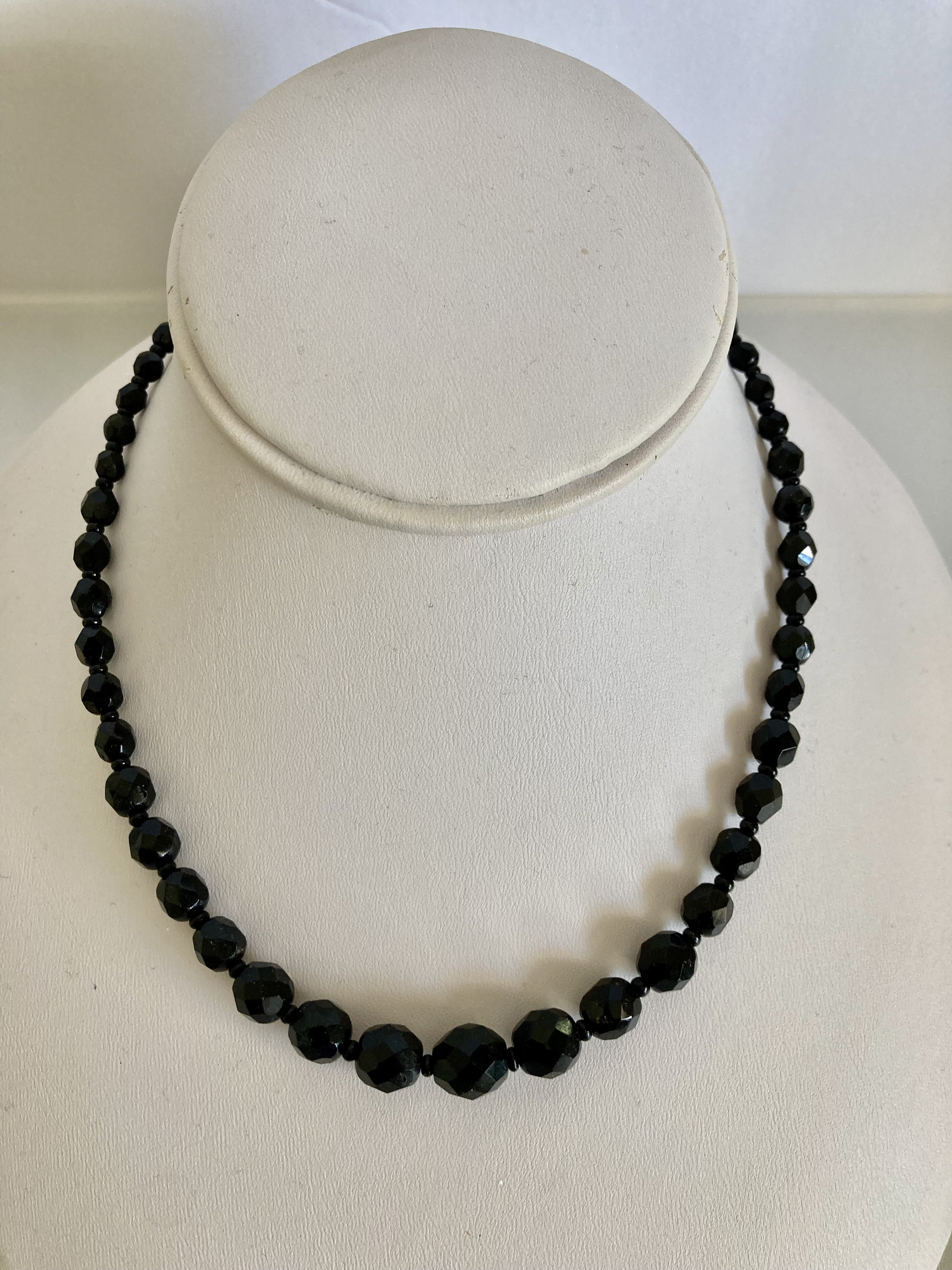 1930's vintagebeadsネックレス 1930年代 ガラスビーズ ロング ネックレス（1930's Glass Beads