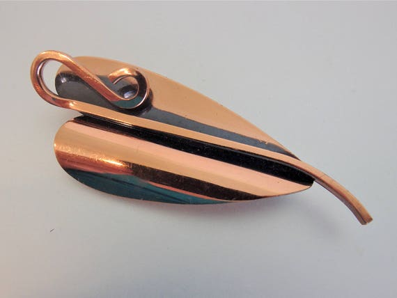 Gorgeous Vintage Mid Century Modern Renoir Copper… - image 1