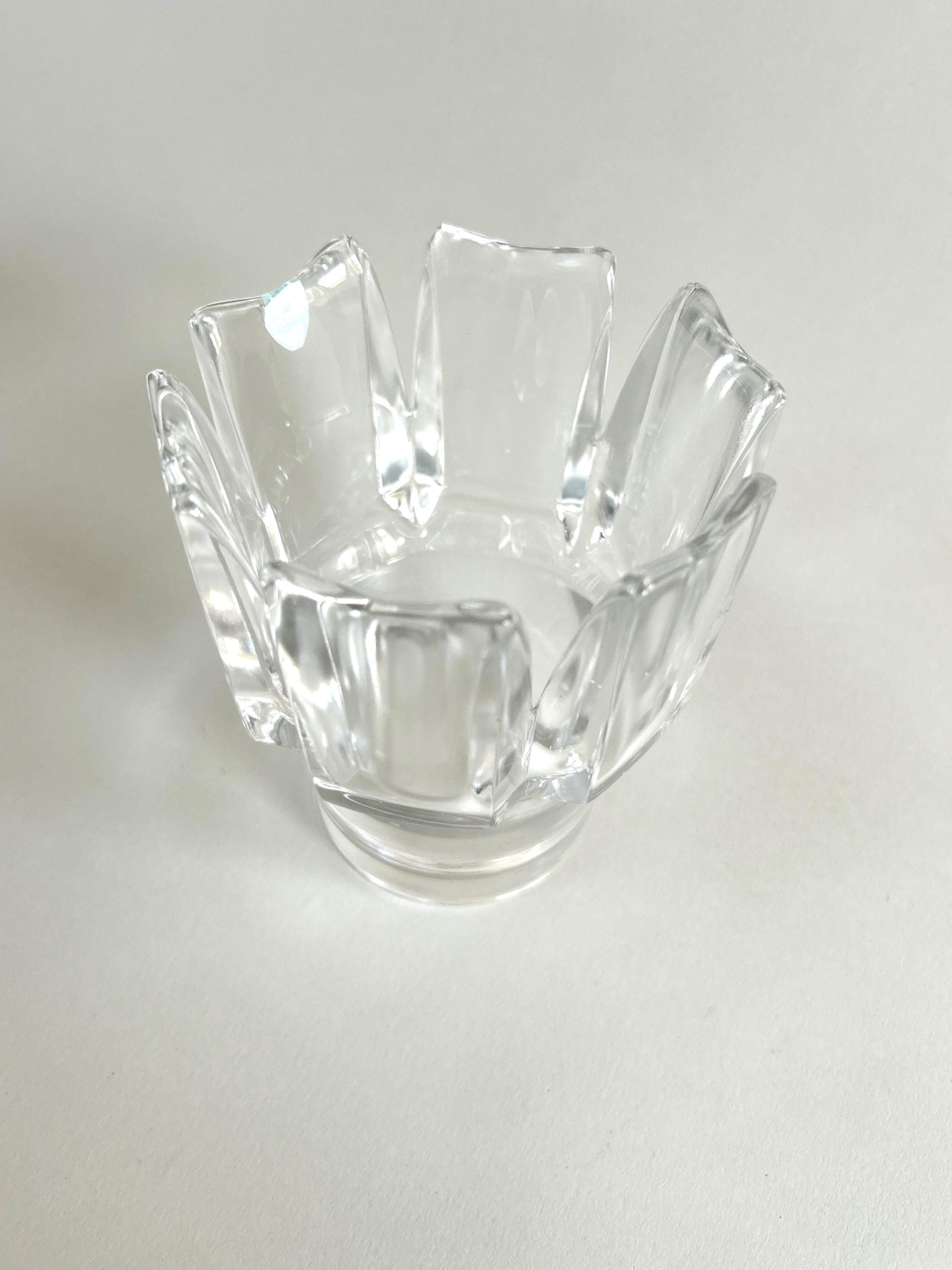 小さな花瓶またはガラスのボウル、クリスタル、「コロナ」、ラース