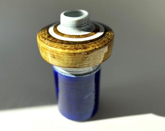 RÖRSTRAND Vase "Titus", Entwurf Olle Alberius, Schweden 1960er Jahre, Vintage home decor, Mid Century Modern MCM collectible, Christmas gift