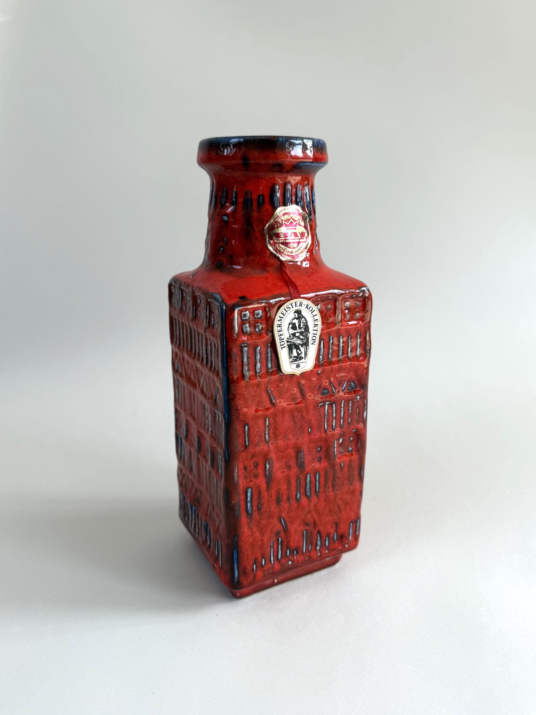 【ドイツ BAY Keramikのジャグ花瓶】Fat lava 286 ドイツ BAY Keramikのジャグ花瓶】Fat lava 286 ドイツ BAY Keramikの