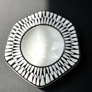 UPSALA EKEBY ceramic bowl, dish, Design Mari Simmulson, Mars Series, Sweden, 1950s, midcentury, vintage, scandinavian Pottery, collectible