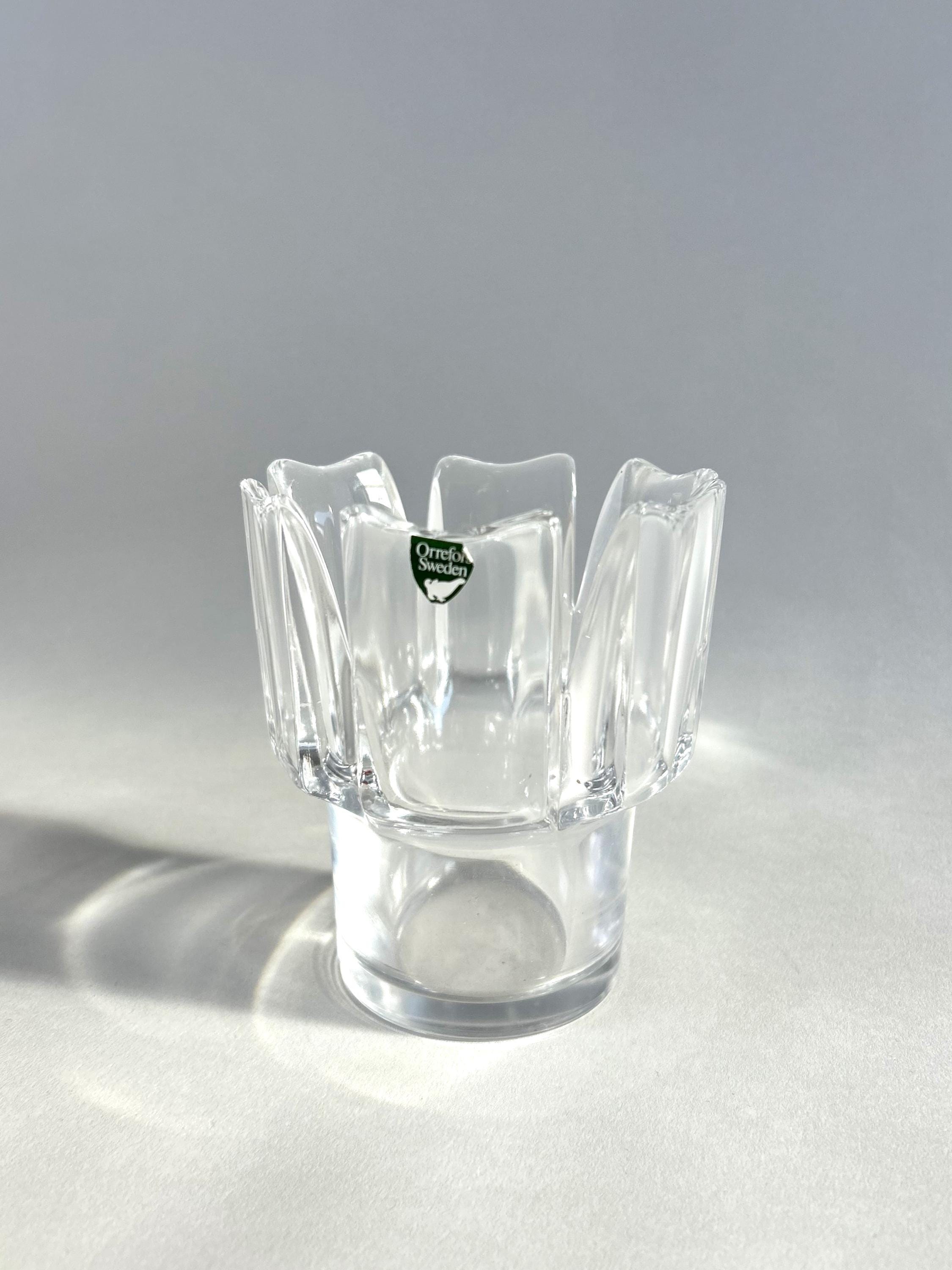 小さな花瓶またはガラスのボウル、クリスタル、「コロナ」、ラース