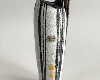 RUSCHA ceramic vase, Domino Series, Vintage Mid century modern, 1950s-60s, West German Pottery, WGP | handmade