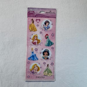 Disney Prinzessinnen Aufkleber - Vintage Unbenutzter Artikel - Junk Journal Craft Versorgung - Cinderella Schneewittchen - Ideal für Sammler und Scrapbooker.