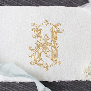 Vintage Monogram GH HG Digital Download G H