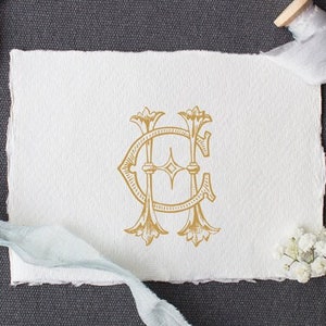 Hc Monogram - Etsy