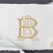 Vintage Monogram RB BR Digital Download B R - Etsy