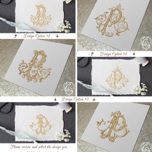 CUSTOM Antique MONOGRAM image 2