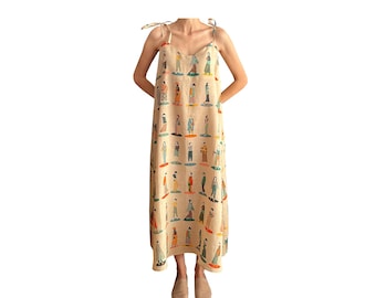 Ladies Linen Dress