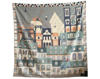 Paris Je T'aime Cotton Scarf&Pareo