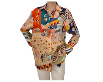 Upside Down Linen Shirt