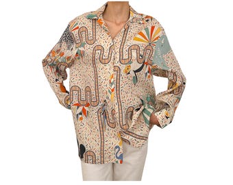Jungle Drum Linen Shirt
