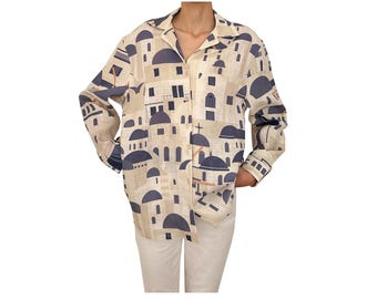 Santorini Linen Shirt