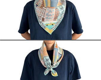 New York Small Linen Scarf