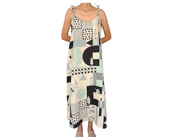 Geogeo Linen Dress