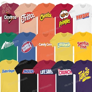 Group Candy Shirt Candy Halloween Shirts Group Halloween Candy Costume Adult Candy Teacher Halloween Couple Costume Friend Group of 10 Shirt