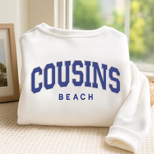 Cousins Beach Embroidered Sweatshirt, The Summer I Turned Pretty Hoodie, Cousins Beach, summer i turned pretty sweatshirt, Team Conrad Shirt