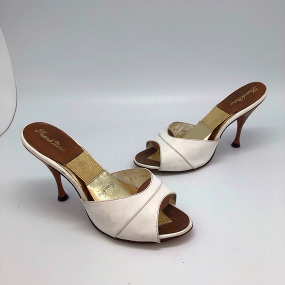 50s white shoes
