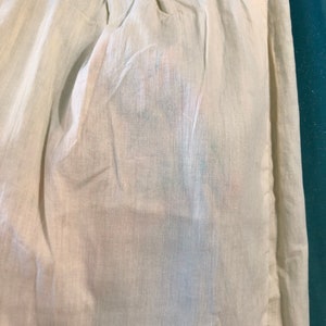 1950s/1960s W:27 FUN TIME aqua nubby rayon linen pleated waist pencil wiggle skirt image 8