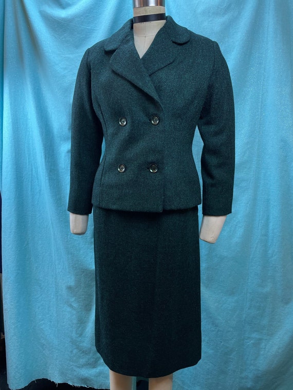 1950/1960s W:24 Suit set 3PC double breasted jack… - image 1