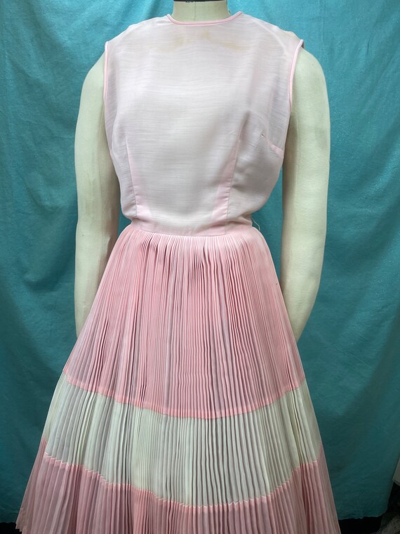 1950s/1960s W:26 Vintage 50s Candy L'Aiglon pink … - image 4