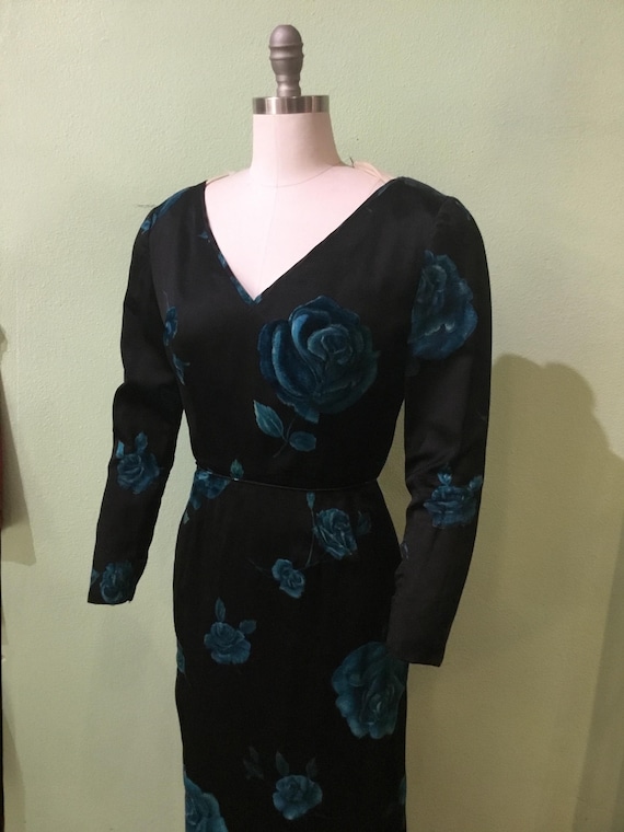 aqua black velvet dress New $170 Aqua Women'S Black Velvet Smocked Long Sleeve Shift Dress Size M