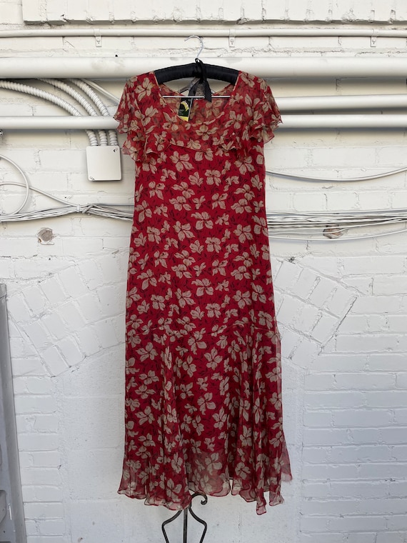 chinese dress ladies Womens A-Line Calf-Length V Neck Short Sleeve 1920s Dress with Tassels –  DANCEYM