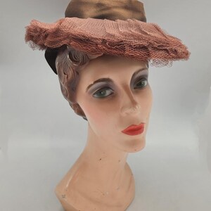 Wide Brim With Tulle - Etsy display picture 2