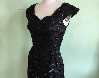 50's style lace wedding dresses 1950s inspired tea length sparkle wedding dress – La Novale Atelier main image 1