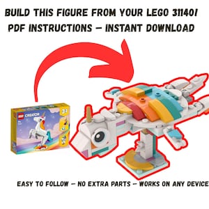 LEGO Instructions PDF | Alternate Build for Set 31140 | Lego MOC Animal | Easy Digital Download | No Extra Bricks Needed