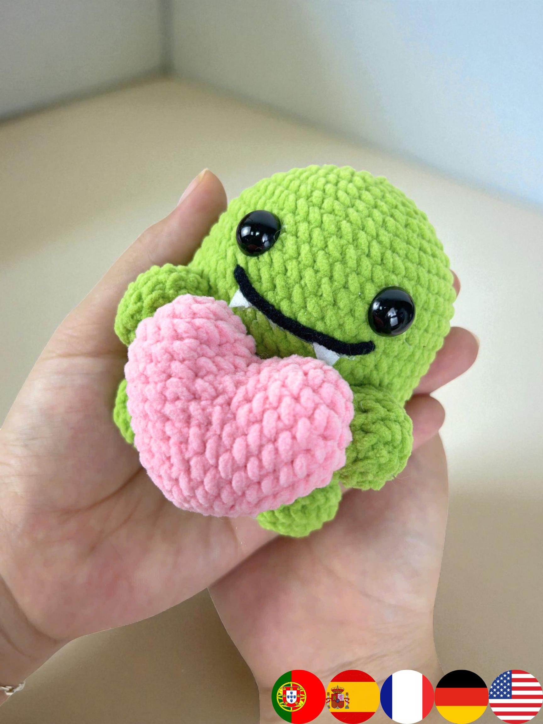 Green Monster Amigurumi Pattern