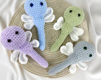 Dragonfly Crochet Pattern PDF: Amigurumi Insect Toy Tutorial (Digital Download)