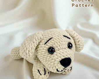 Dog Crochet Pattern PDF: Amigurumi Puppy Plush Toy Tutorial