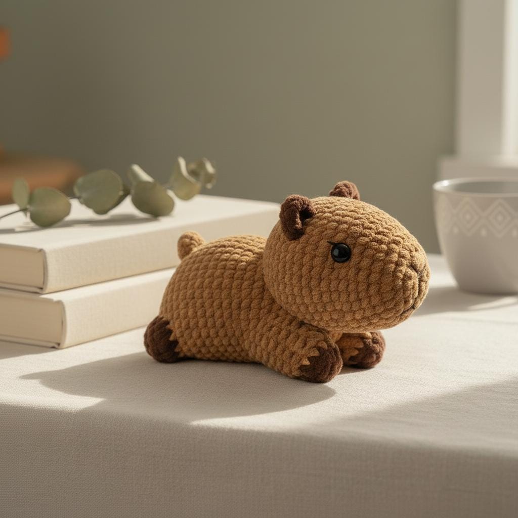 カピバラのぬいぐるみ - Etsy 日本