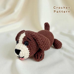 Dog Crochet Pattern PDF: Amigurumi Puppy Plush Toy Tutorial