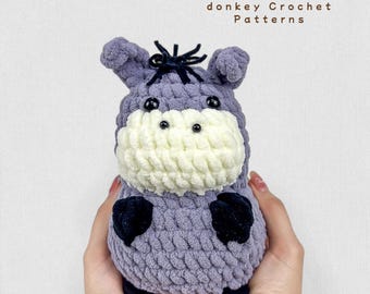 Amigurumi Crochet Donkey Pattern: Beginner-Friendly English PDF