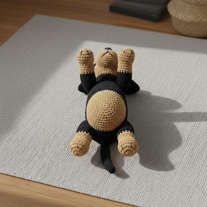 Rottweiler Dog Crochet Pattern PDF, , Realistic Dog Crochet Pattern for Advanced Beginners, Dog Crochet (PDF Pattern) image 6