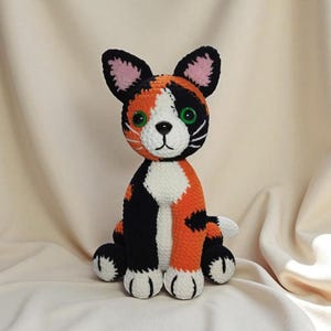 Glückskatzen Häkelanleitung: Amigurumi Plush Häkelanleitung (PDF-Häkelanleitung)