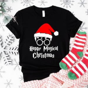 Christmas Shirt, Festive Wizard-Themed Holiday Tee, Funny Christmas Wizard Shirt, Magical Christmas T-Shirt, Holiday Magic Shirt