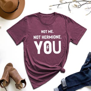 Not Me Not You Tee, Funny Quote Shirt, Magical Adventure Outfit, Iconic Fantasy Movie Inspired Shirt, Gift for Fantasy Lovers