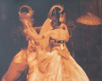 Balinese Dancer II.  Film Photograph, Lith Printed, Framed, by West Magoon