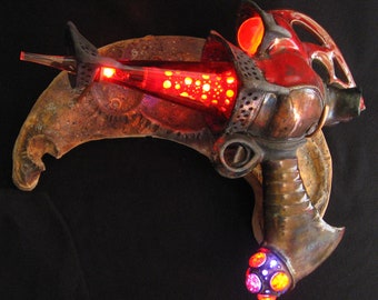 Niven Tnuctipun Weapon - Raku Fired Ceramic Sculpture