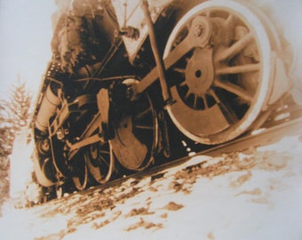 Drivers.  Film Photograph, Lith Printed, Taken with Pinhole Camera, Framed, by West Magoon