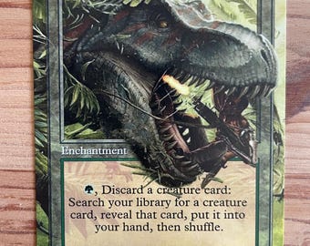 Survival of the Fittest (custom Card Alternate Art) - Etsy