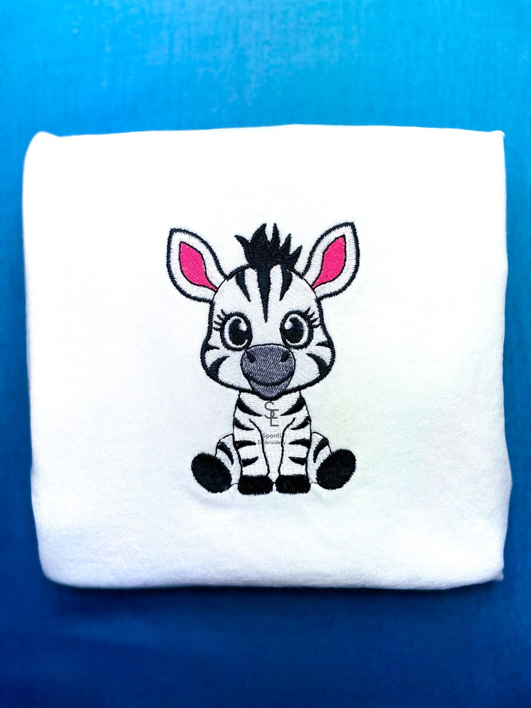 Cute Baby Zebra Machine Embroidery Design, Animal Embroidery, Safari ...