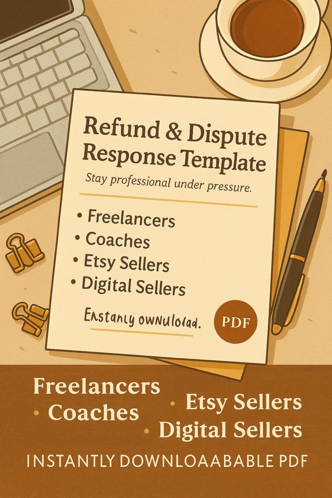 Refund Scripts Examples Refund & Dispute Response Template | Customer Service Email Scripts ...