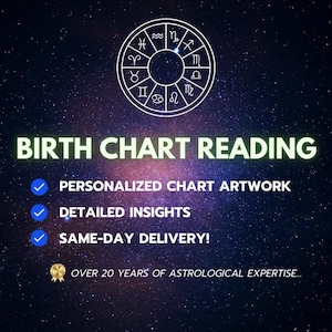 Leitura de mapa astral personalizada, análise astrológica aprofundada, interpretação de mapa natal, presente espiritual | Entrega no mesmo dia!