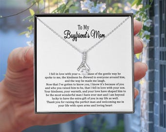 Boyfriend Mom, Future Mother in Law, Mothers Day Gift for Boyfriends Mom, To My Boyfriends Mom, Gift for Boyfriends Mom, Boyfriends Mom Gift